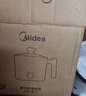 美的（Midea）电煮锅 宿舍小锅 不锈钢小电锅 学生寝室一体泡面火锅 多功能电热锅 0涂层小型1-2人用 XZE1611 实拍图