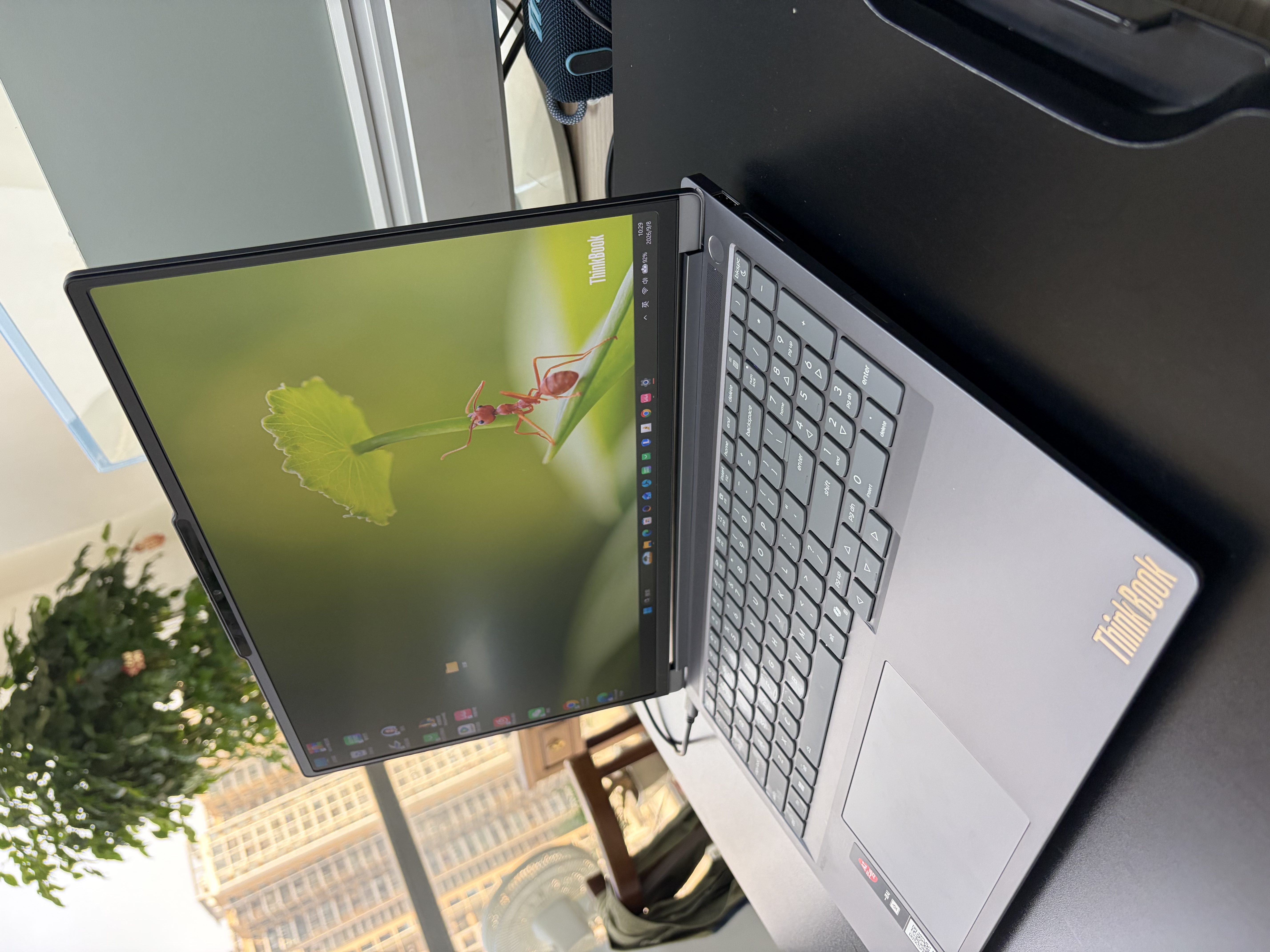 ThinkPad联想笔记本电脑ThinkBook16+ 2026 AI全能本 英特尔酷睿Ultra5 336H 16G 1T 3.2K 16英寸 月神灰 实拍图