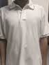 优衣库快干POLO衫/短袖/条纹饰边男装女装合作款/T恤485564 00 白色 2XL 实拍图