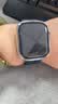 Apple/苹果 Watch S11 智能手表GPS款46毫米亮黑色铝金属表壳黑色运动型表带S/M MEVG4CH/B 实拍图