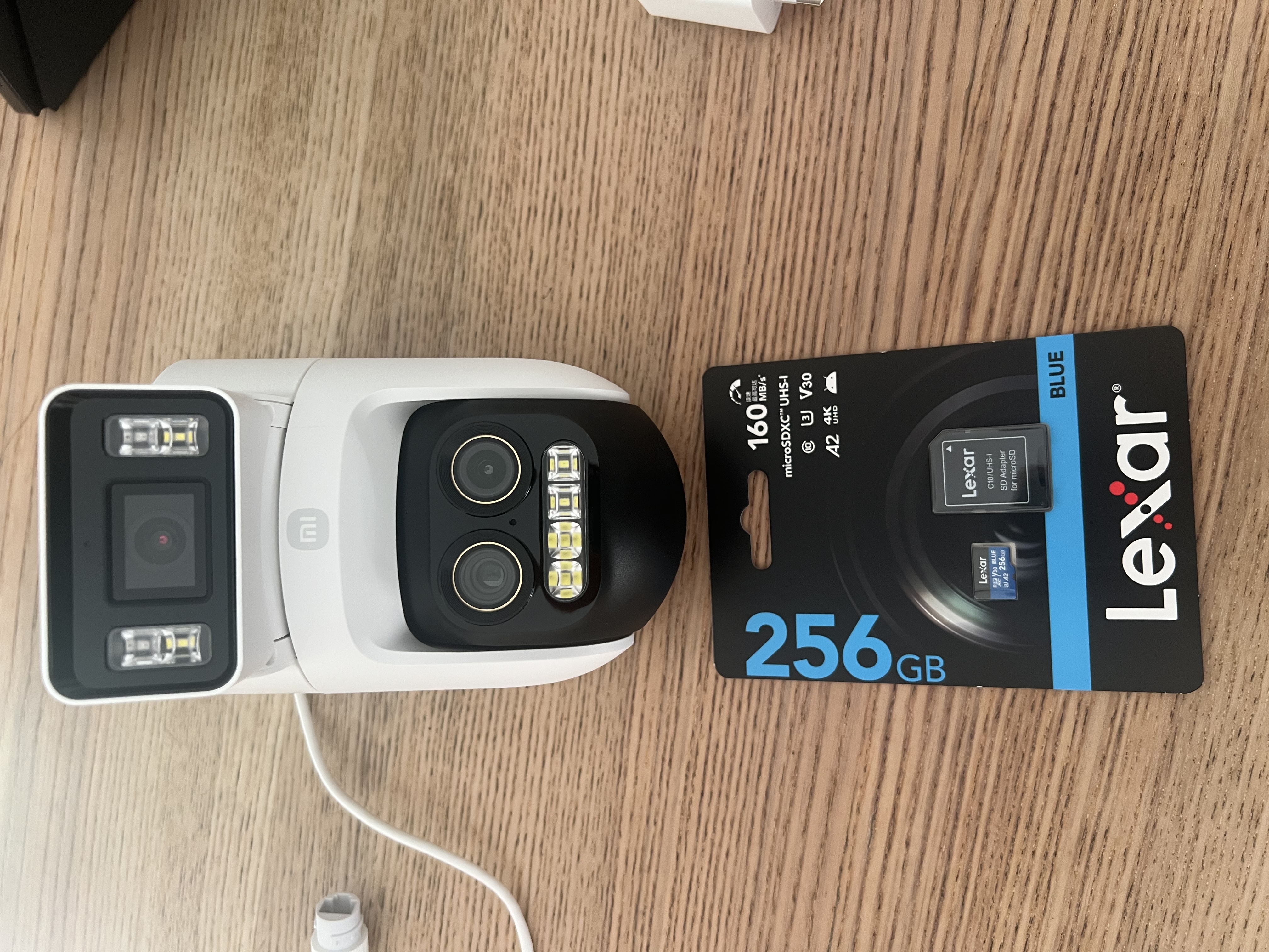 雷克沙（Lexar）256GB TF（MicroSD）存储卡 V30 A2 读160MB/s 游戏机平板行车监控录像内存卡 4K超清拍摄（BLUE） 实拍图
