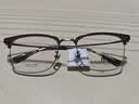依视路（ESSILOR） 钻晶系列高清耐磨防蓝光近视超薄镜片专业配度数眼镜架男女镜框 现片2片装 来架加工 镜框+依视路膜岩高清1.60现片 实拍图