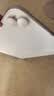 得力40*30cm银色桌面手持小白板 可擦写单面桌面写字板 磁性儿童家用教学小黑板记事备忘提示板 实拍图