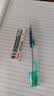 派通（Pentel ）【开学必购】PD105T侧按式自动铅笔 0.5mm学生书写活动铅笔尾带橡皮 绿色单支装 实拍图