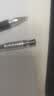 得力（deli）开学季60支办公用品黑色中性笔签字笔学生文具水笔0.5mm子弹头33109 实拍图