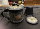 爱奢尔商务伴手礼紫砂壶泡茶杯茶具套装中秋礼品送长辈爸爸生日礼物男士 三亩陶茶具套装老公父亲男士泡茶专用茶水分离杯子3件 公司周年庆退伍纪念品定制送客户员工伴郎高档2026新款 实拍图