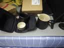几物森林茶具套装旅行茶具快客杯户外单人便携式功夫茶具陶瓷茶杯送礼6件 实拍图