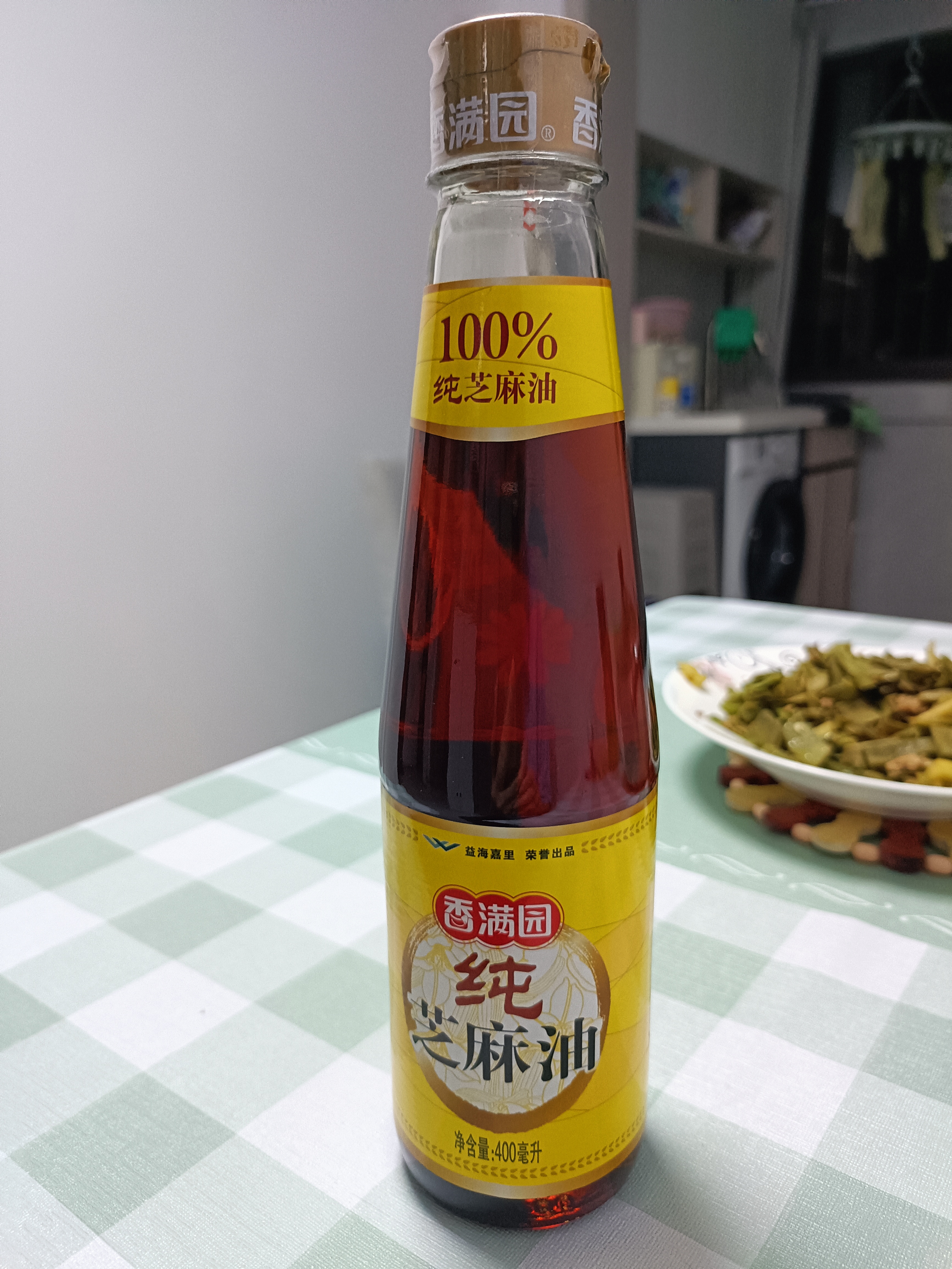 香满园纯芝麻香油 400ml【一级】益海嘉里荣誉出品 金龙鱼同厂 实拍图