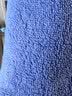 京东京造100%长绒棉毛巾A类纯棉98g加厚吸水家用全棉情侣洗脸巾2条思念蓝 实拍图