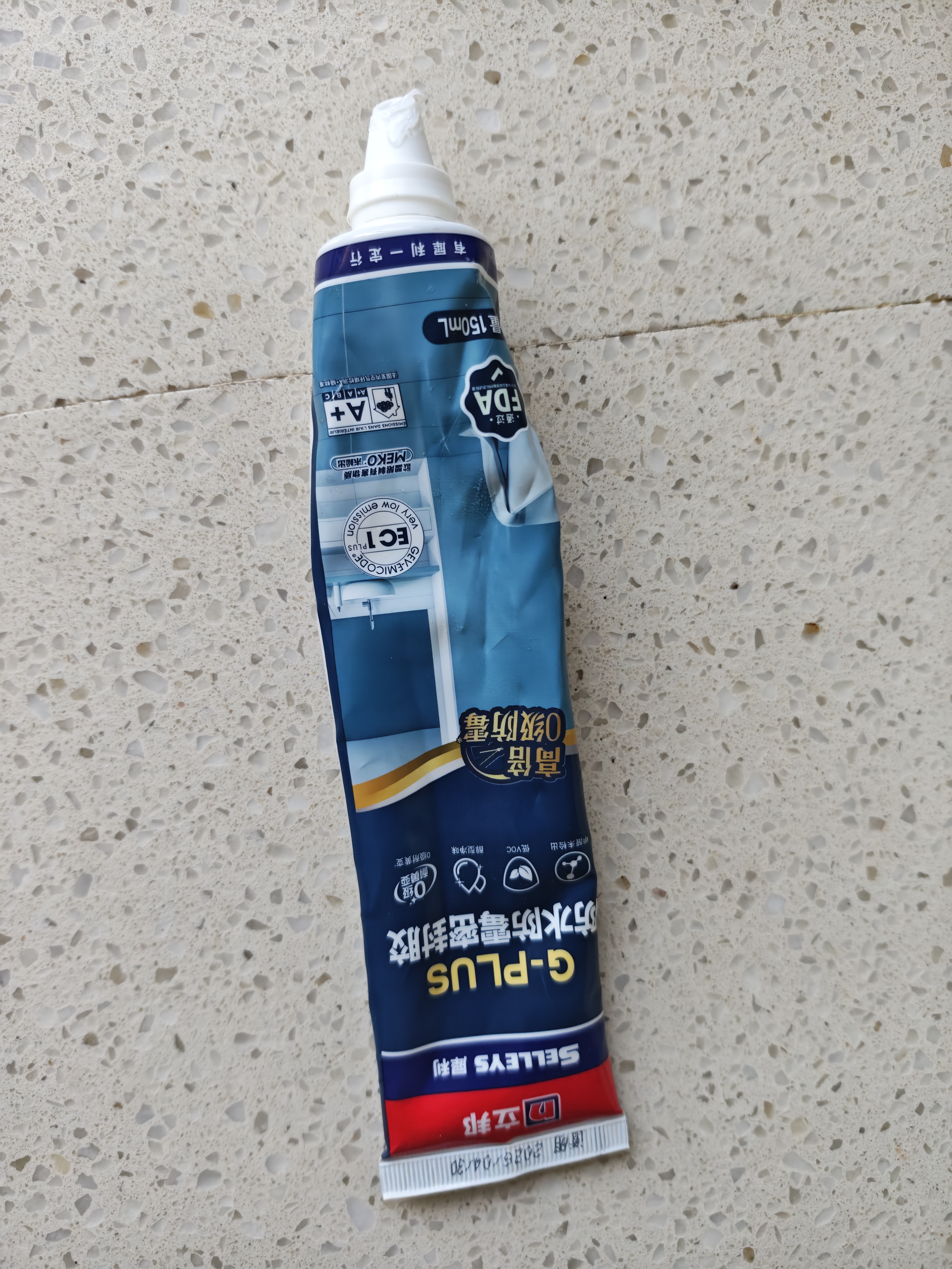 立邦防霉玻璃胶防水密封胶收边25倍厨卫美容胶净味环保透明色150ml 实拍图