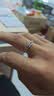 中国黄金（CHINA GOLD）连理枝银情侣戒指男女求婚活口对戒表白七夕情人节生日礼物送女友 京速达*足银*连理枝戒指【情侣一对】品牌礼盒 实拍图