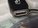 优籁特（ULT-unite）Type-c全功能USB3.1Gen2二合一双接口PD快充高清投屏苹果电脑硬盘盒10Gbps数据传输线0.5米 实拍图