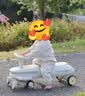 babycare儿童扭扭车防侧翻玩具溜溜车大人可坐宝宝礼物3-6岁 洛克黄声光款 实拍图
