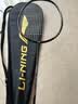 李宁（LI-NING）羽毛球拍雷霆小钢炮黑色全碳素专业进攻型单拍4U已拉线AYPT307-4 实拍图