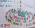 兰酷帕多米诺骨牌小火车自动投放摆放积木益智玩具男孩女开学小礼物60片 实拍图
