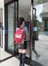 viney双肩包书包女百搭大容量初中生高中大学生背包大学生15英寸电脑包 【红色】高颜值通勤时尚通勤旅行包+青蛙挂件 实拍图