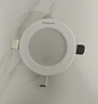 松下（Panasonic）led筒灯嵌入式孔灯吊顶灯客厅全铝白6.5W冷白光6500K开孔70-80mm 实拍图