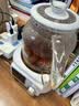 荣事达（Royalstar）全玻璃养生壶 调奶器恒温壶烧水壶72H保温1.3L家用办公室多功能煮茶器电热水壶0胶水 YSH15M6 实拍图