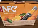 农夫山泉100%纯果汁NFC橙汁300ml*10瓶整箱鲜果饮料礼盒 实拍图