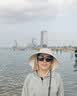 JEEP吉普大帽檐防晒帽女2025新款遮脸披肩夏太阳骑车遮阳帽子海边 香槟米 无规格 实拍图