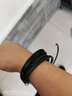 子午线 多层皮质手链男款 北欧简约潮流手工编织男士手环配饰 黑色 实拍图