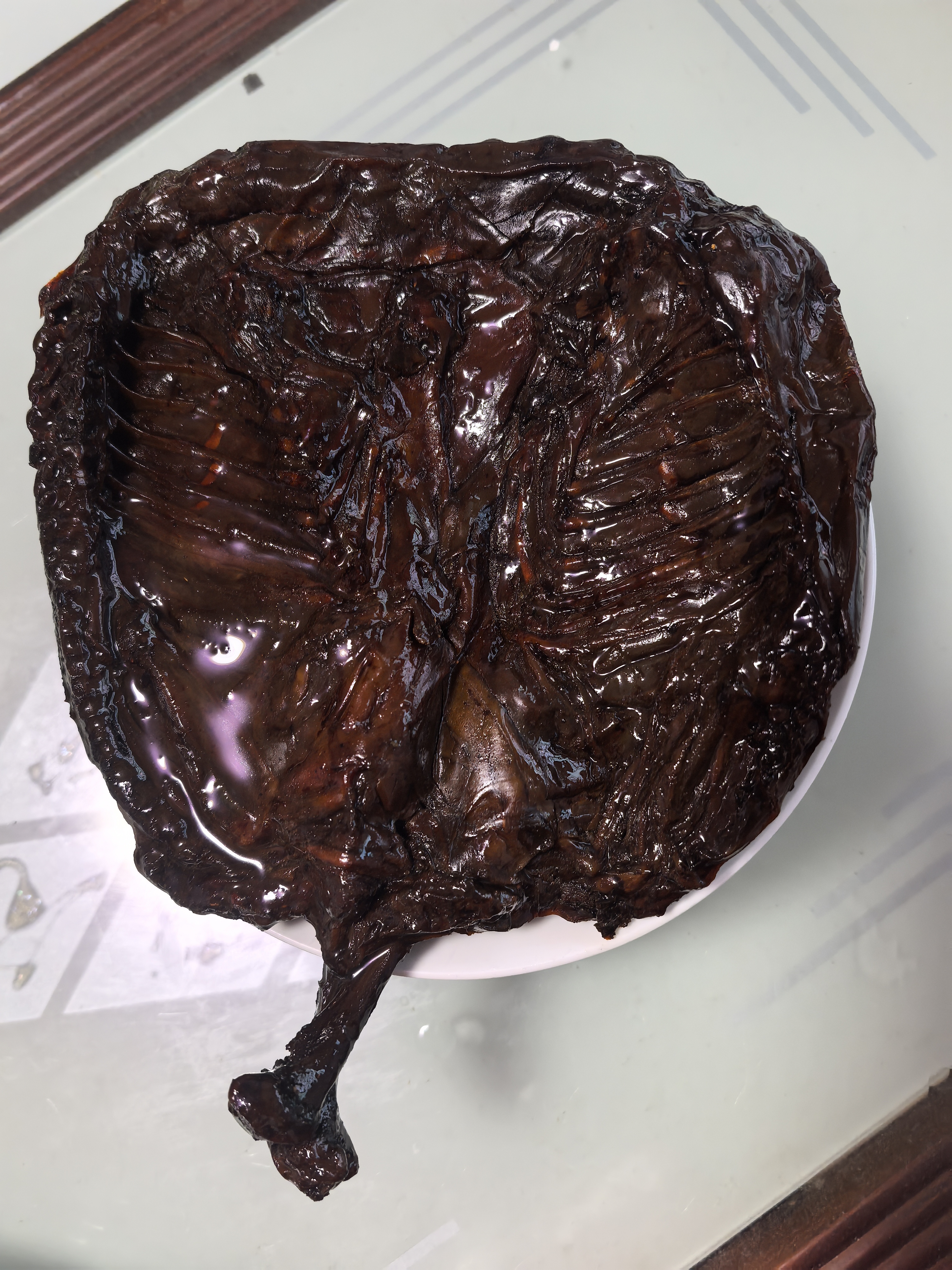 洞庭侯酱板鸭320g/袋湖南常德特产手撕风干麻辣小吃休闲零食开袋即食 微辣味【买一餸一 到手2袋】 实拍图