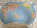 新版 中国地图 大尺寸1.068*0.745米盒装 行政区划版 易收纳可墙贴 学生学习 办公 出行常备 背景墙面装饰 实拍图