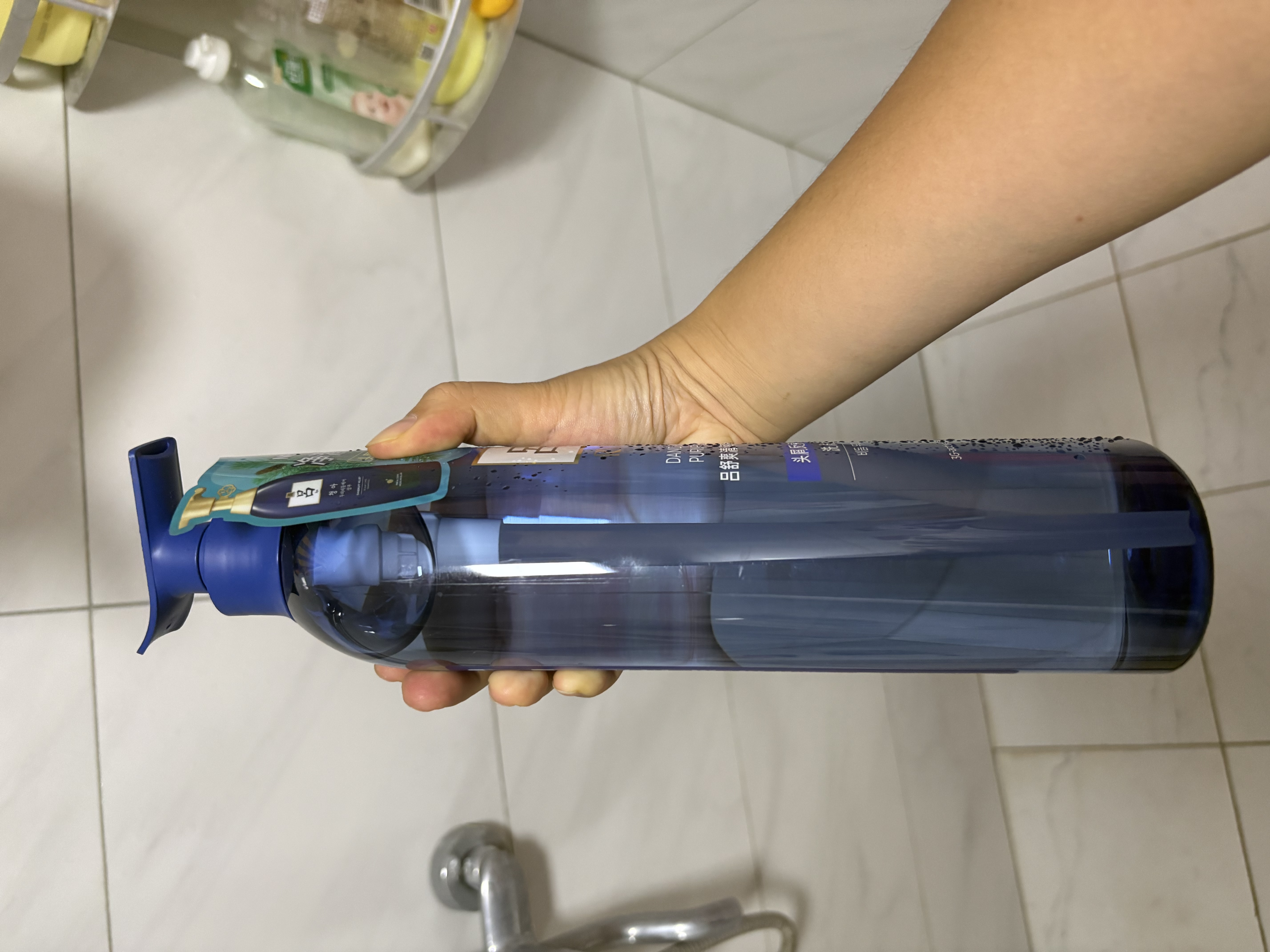 吕（Ryo）蓝吕洗发水920ml 男士净澈去屑舒缓头皮洗发膏【热销商品】 实拍图