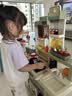 贝比谷儿童大厨房玩具过家家仿真做饭煮饭男女孩生日礼物6岁水果切切乐 93cm豪华版【88配件+电饭锅】牛油果色 可喷雾【电池版】+精美手提礼盒套装 实拍图