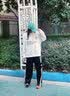 卡帕（Kappa）背靠背运动裤女士2026新款休闲条纹阔腿针织直筒裤子男K0F32AK05D 黑色-990A 秋冬款 M 实拍图