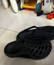 迪卡侬（DECATHLON）游泳男士凉鞋沙滩拖鞋洞洞鞋外穿NABD2028002深蓝色网格款44码 实拍图