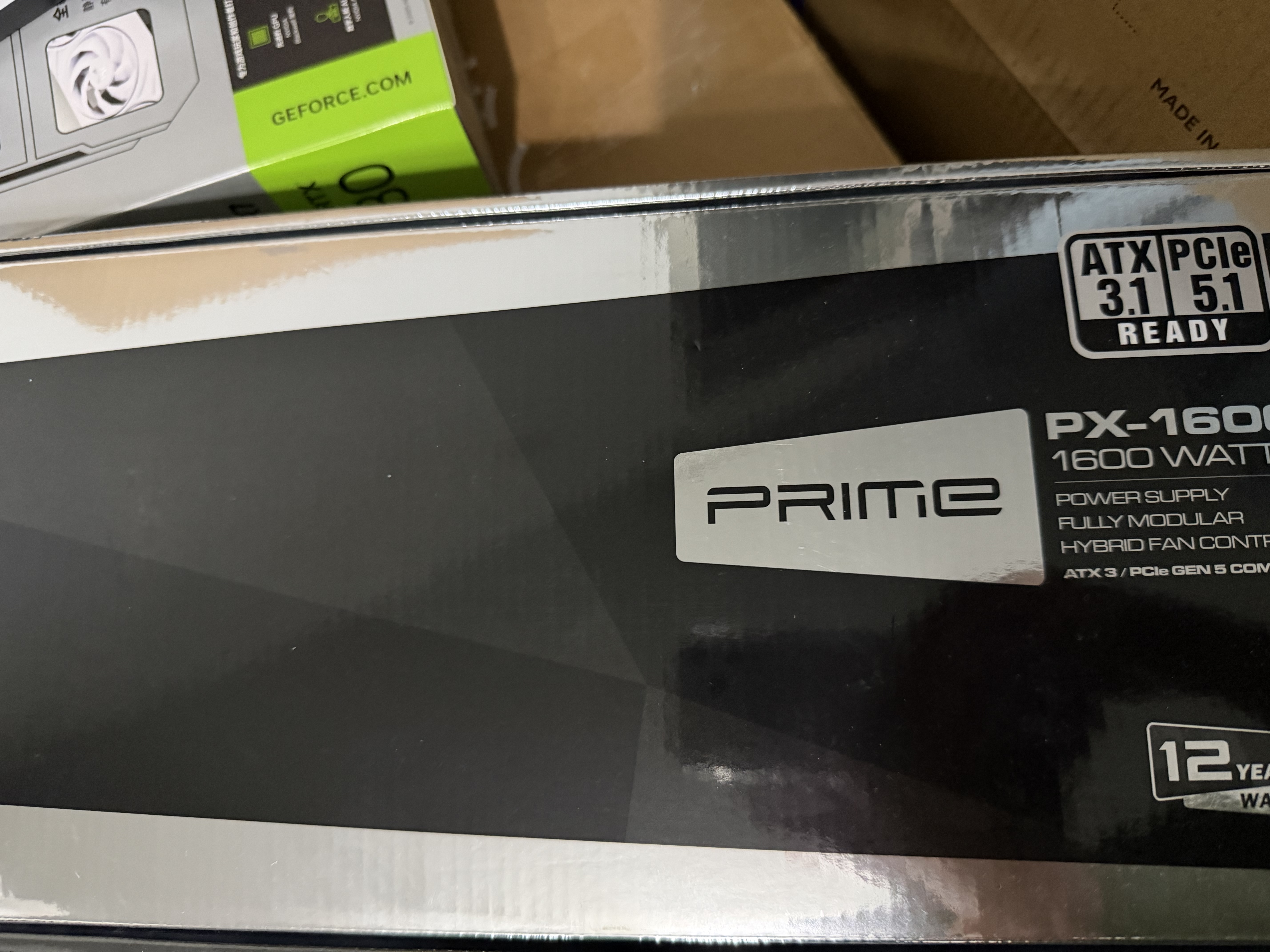海韵（SEASONIC）【PRIME旗舰至尊】1600W 白金全模 电脑电源｜AI 工作站｜ATX 3.1｜支持RTX 5090/9070显卡 实拍图