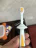 可优比（KUB）儿童牙刷0到3岁宝宝软毛牙刷婴儿口腔清洁护齿乳牙刷1岁 竹篁绿 实拍图