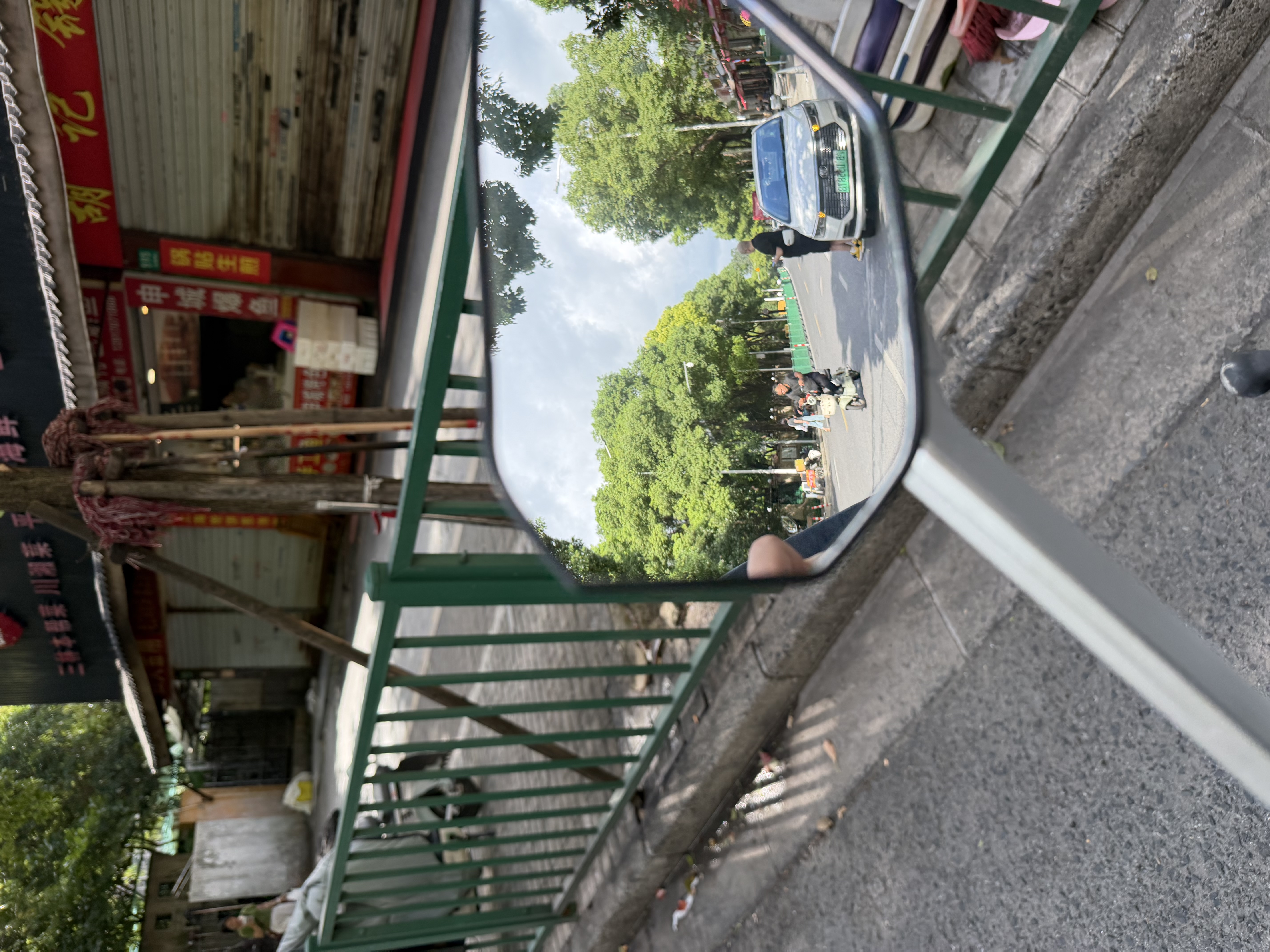 普达电动车后视镜通用摩托车反光镜子电瓶车倒车镜配件凸面镜带扳手 实拍图