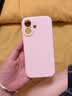 第一卫DIVI【轻柔液态丨手感超好】适用iPhone17手机壳苹果17保护套亲肤镜头全包硅胶防摔超薄软壳粉 实拍图