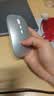 联想（Lenovo）无线鼠标无线静音蓝牙鼠标可充电轻薄便携笔记本电脑ipad平板安卓苹果手机通用无线商务办公鼠标 银色-双模版【左右静音按键】 无线蓝牙鼠标【Type-c充电/配充电线】 实拍图