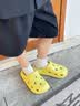 朴西小小麻豆儿童洞洞鞋防撞防滑软底凉拖鞋男女童 实拍图