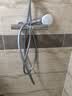 高仪（GROHE）进口恒温花洒套装 淋浴花洒200MM顶喷 空气注入手持套装27389002 【恒温款】有下出水 实拍图
