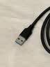 绿联USB3.0数据线Type-C充电线USB-C适用移动硬盘传输U盘苹果18/17/16/15华为平板笔记本电脑车载1米 实拍图