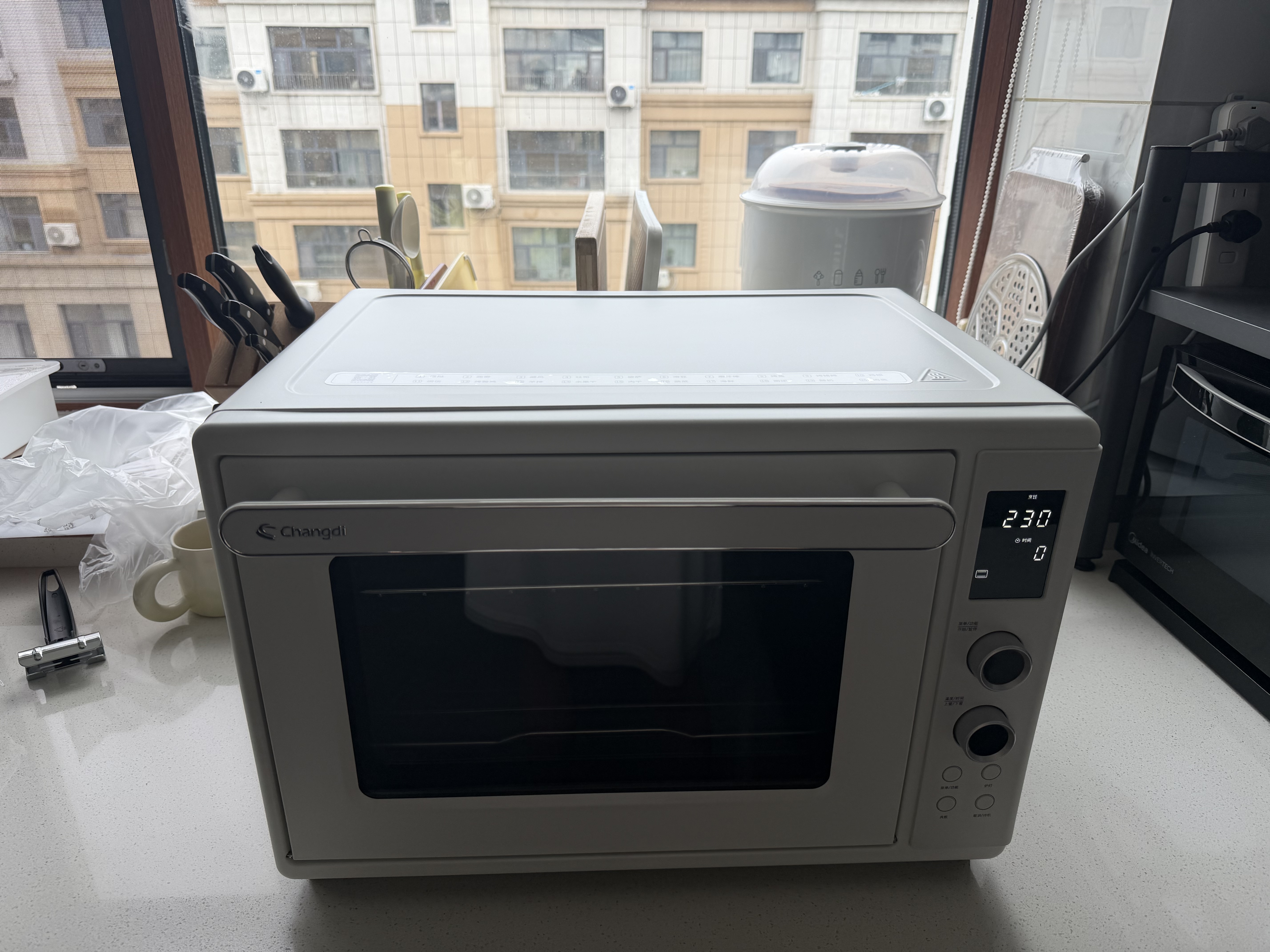 长帝（changdi）2026年新品电烤箱家用专业烘焙搪瓷内胆多功能大容量发酵一体机空气炸烤小馋猫pro七夕礼物 实拍图