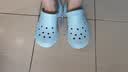 斯凯奇（Skechers）洞洞鞋女士夏季凉拖鞋泡泡鞋厚底外穿沙滩鞋踩屎感 实拍图