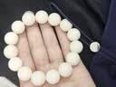 石玥珠宝15mm缅料白玉菩提根木手串把件文玩佛念珠转运手链男女士款礼物 实拍图