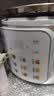 美的（Midea）有钛青瓷0涂层营养蒸电压力锅5L 智能预约多功能一体高压电饭锅MY-E5811G家用4-6人开盖火锅电饭煲 实拍图