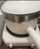 美的（Midea）电煮锅 小电锅 电蒸锅 电火锅 电热锅 分体式可拆洗 2.6L学生宿舍多功能锅 泡面锅 XZC2061 配蒸笼 实拍图