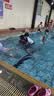 TOSWIM拓胜游泳耳塞 舒适防水贴合耳廓洗澡防进水必备 儿童款-墨鱼黑 实拍图