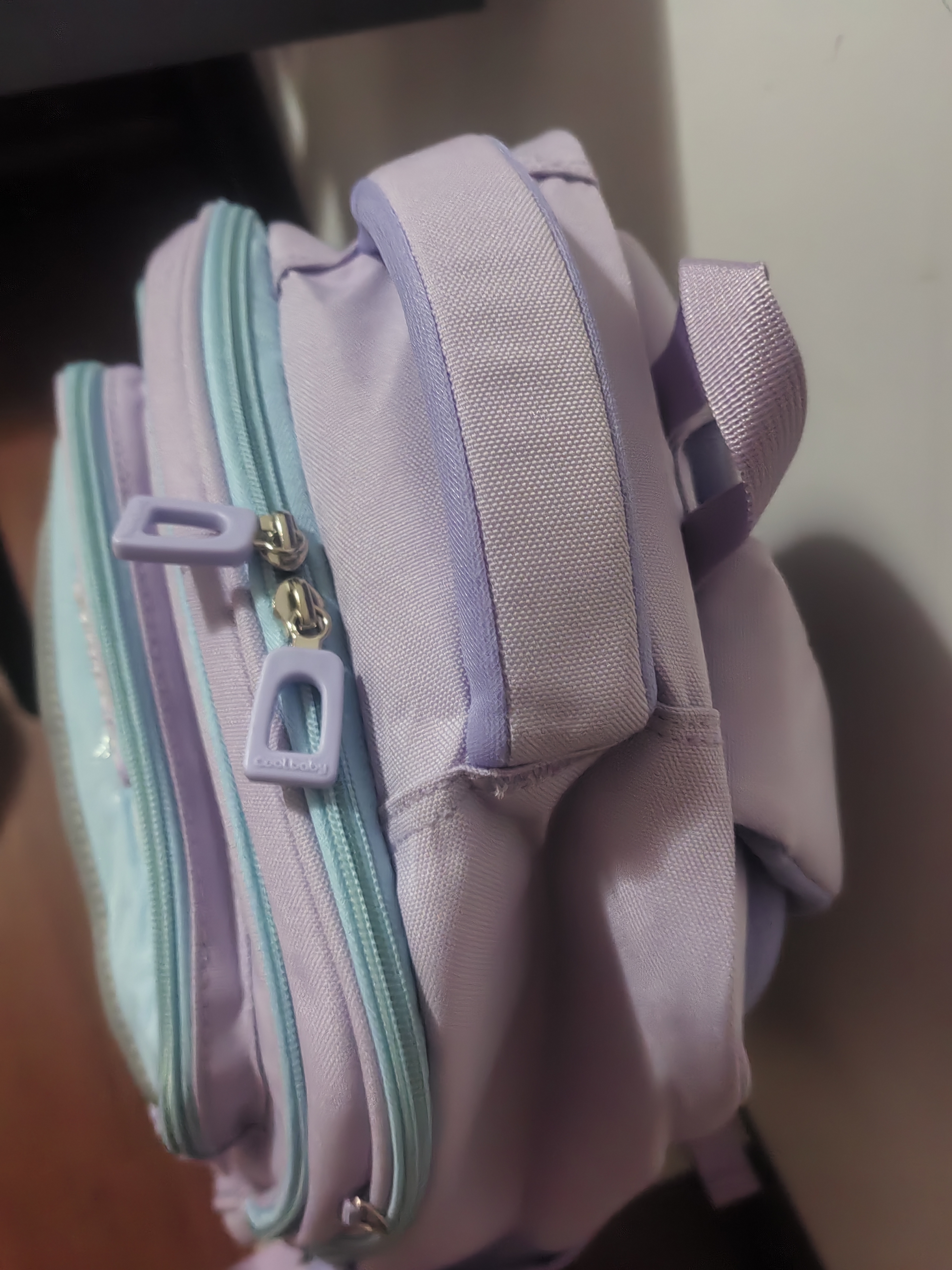 COOLBABY库洛米挂件小学生书包1-4-6年级儿童双肩包护脊减负女孩背包痛包 实拍图