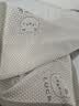 洁丽雅（Grace）A类单凉席冰豆豆凉席夏季空调软席学生宿舍可水洗90*200cm小熊灰 实拍图