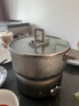 利仁（Liven）【钛空人】纯钛电煮锅0涂层分体式电热锅2L辅食锅小电锅电火锅1-2人多功能锅DHG-TKR180 实拍图