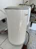 美的（Midea）烧水壶电热水壶304食品级不锈钢无缝内胆双层防烫1.7L大容量1800W智能断电SHJ1721 实拍图
