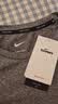 耐克（NIKE）男子夏季新款速干透气防晒衣轻便运动短袖上衣NESSH589-001深灰L 实拍图
